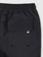 Black Aquarelle Swim Shorts