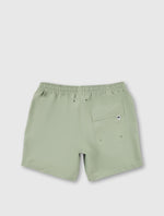 Green Aquarelle Swim Shorts