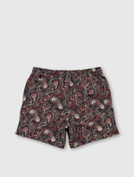 Black Feltham Paisley Swim Shorts