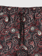 Black Feltham Paisley Swim Shorts