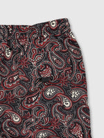 Black Feltham Paisley Swim Shorts