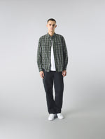 Black Pelton Check Shirt