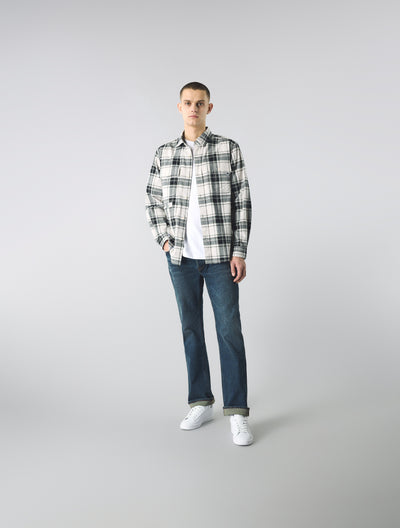 Stone Woolwich Check Shirt