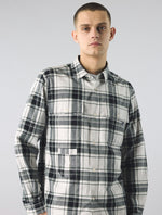 Stone Woolwich Check Shirt