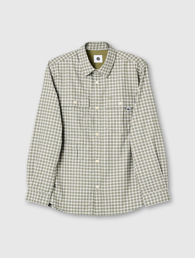 Green Eastbrook  Check Shirt