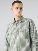 Green Eastbrook  Check Shirt