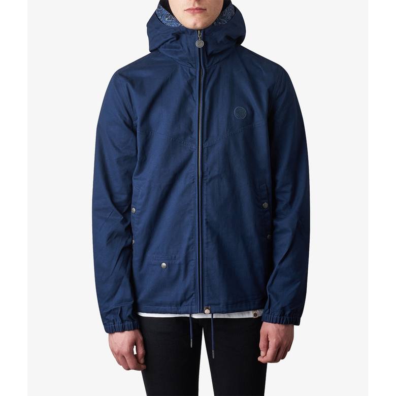 Cotton Zip Up Hooded Jacket | Pretty Green | Online Shop