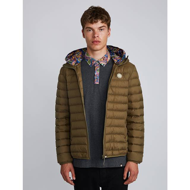 Lightweight Quilted Hooded Jacket | Pretty Green | Online Shop