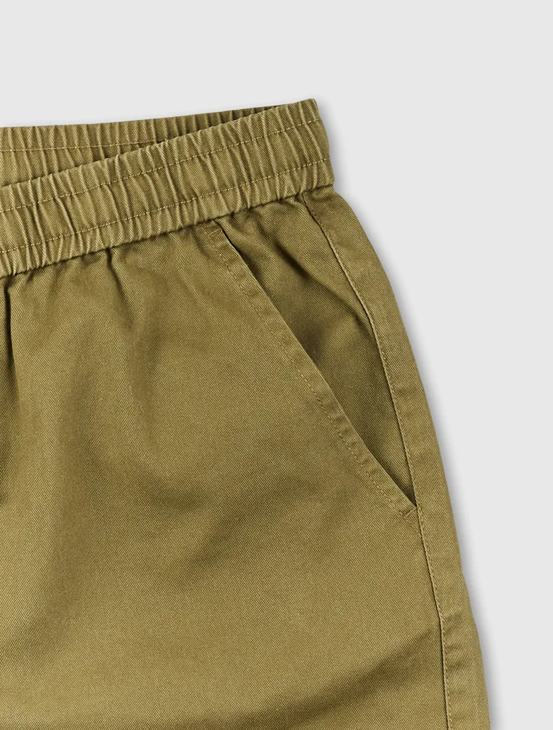Little by little :) @nvgtn scrunch shorts khaki green