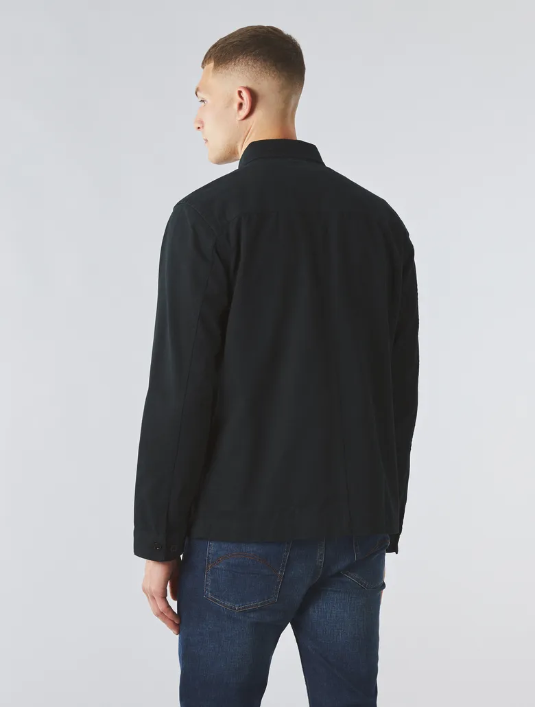 Pretty green sale zip through overshirt