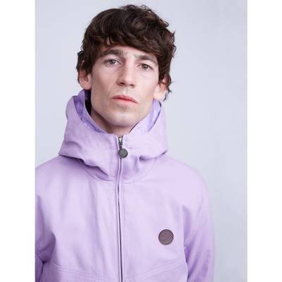 cotton zip up hooded jacket pretty green