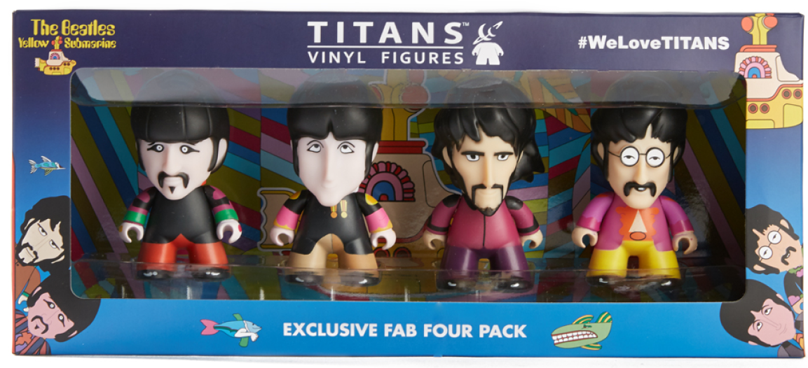 titans vinyl figures beatles