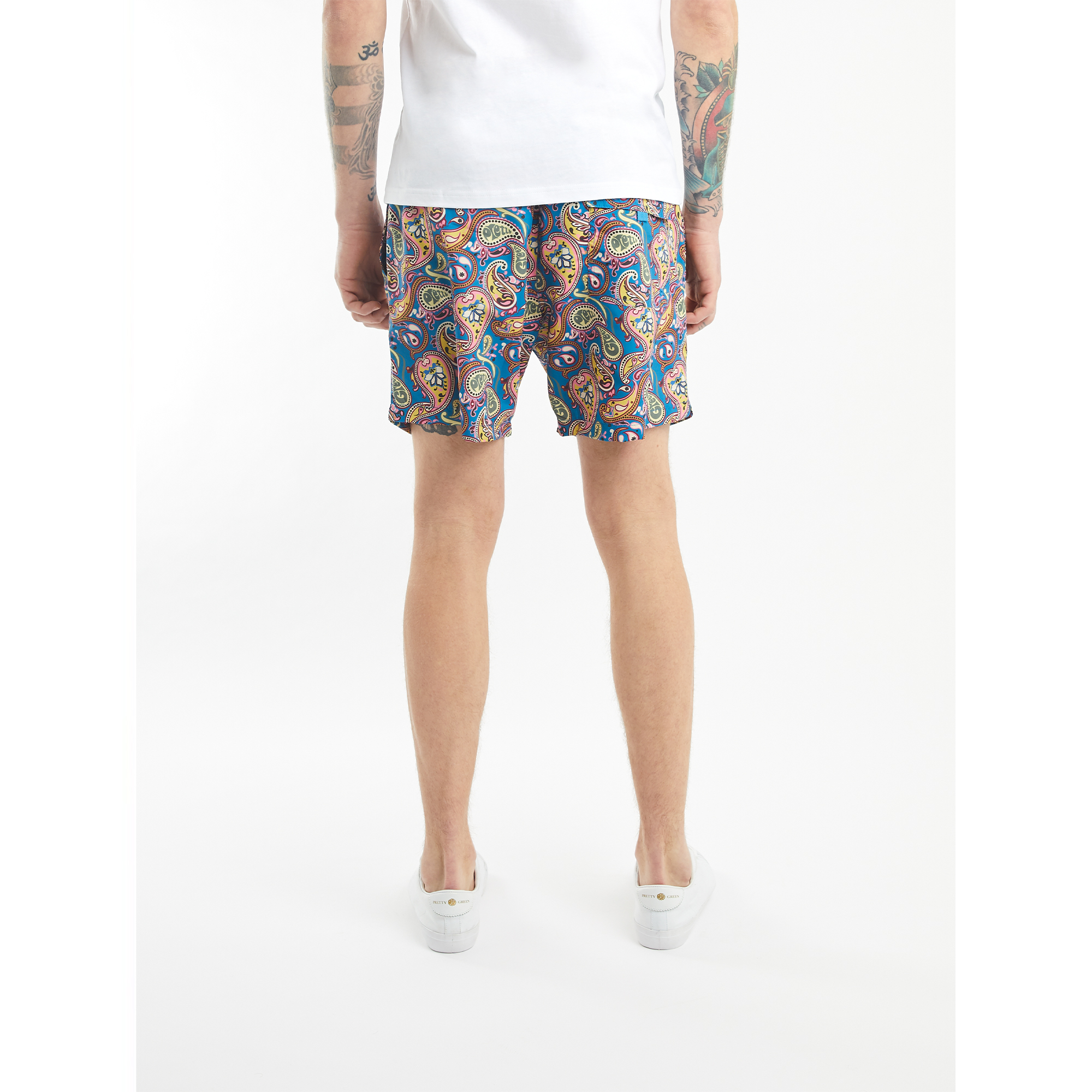 pretty green swim shorts sale